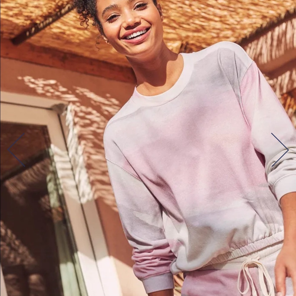 NWT Splendid Sunwash Bubble Pullover Marble Sweater 90s Vintage Aesthetic
